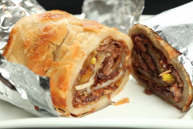 Homemade Braised Beef Wrap 牛肉大饼